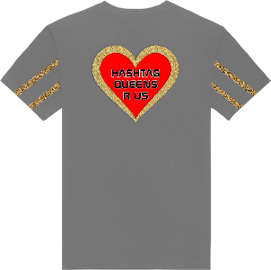 HASHTAG QUEENS HEART T-SHIRT