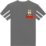QUEENS VICTORIA T-SHIRT WITH STRIPES