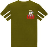 QUEENS VICTORIA T-SHIRT WITH STRIPES