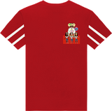 QUEENS VICTORIA T-SHIRT WITH STRIPES